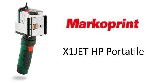 Markoprint X1Jet HP Portatile a Batteria